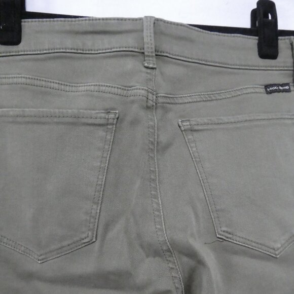 LUCKY BRAND - Ava - Skinny | size 4/27 | Stylish Olive Green Slim Fit Pants - Picture 11 of 16